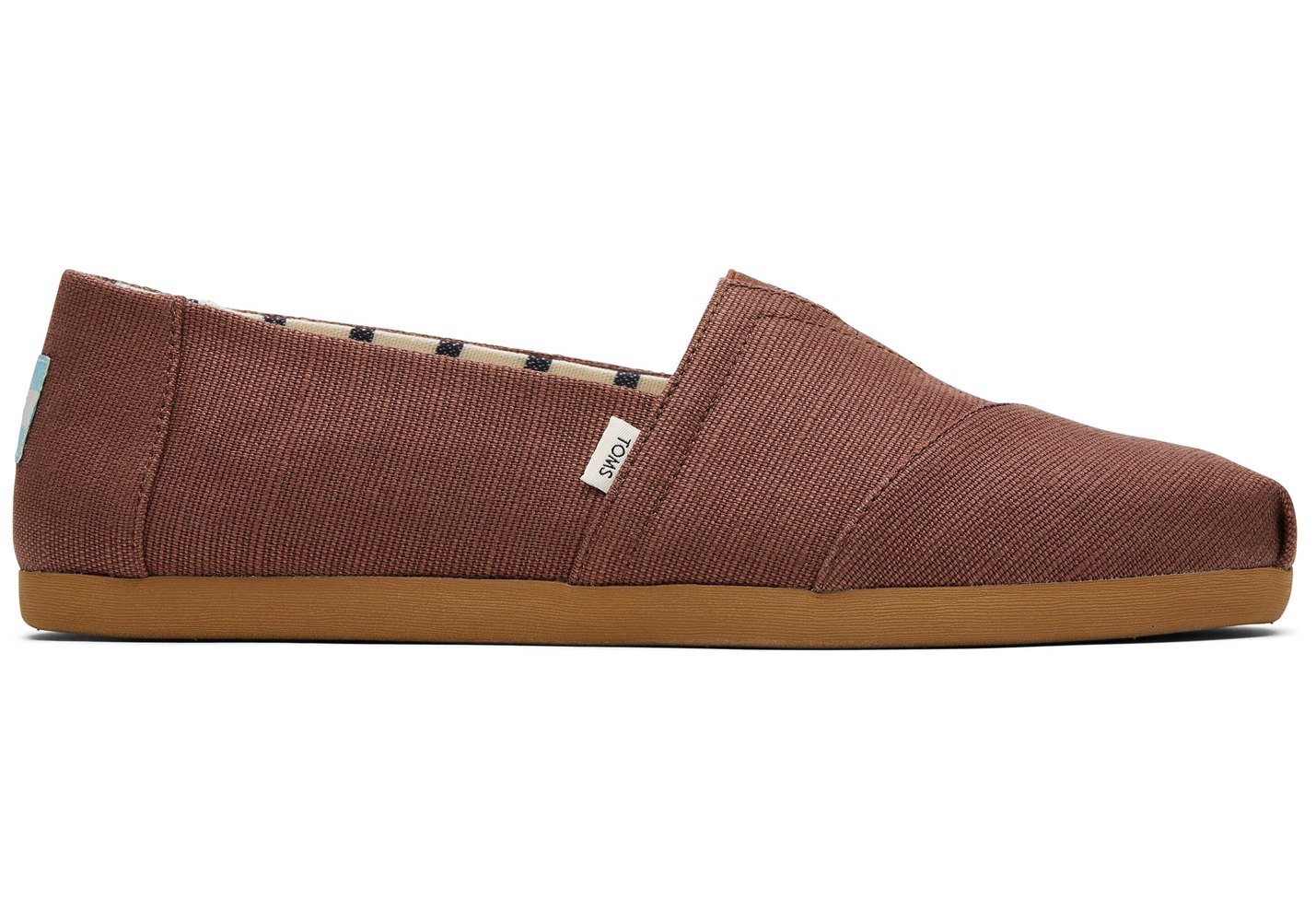 Toms Espadryle Męskie Brązowe - Alpargata Heritage Płócienne - 41HEPFZWI